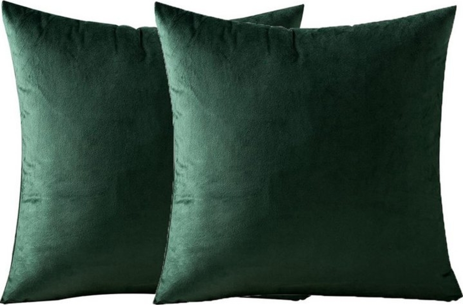 WISHDOR Kissenbezüge 2er Set Kissenbezug Kissenhülle Kopfkissenbezug Kissen Bezug Weich, (2 Stück), 40x40cm Sofakissen Couchkissen Bezug Sofa Schlafzimmer Reißverschluss Bild 1