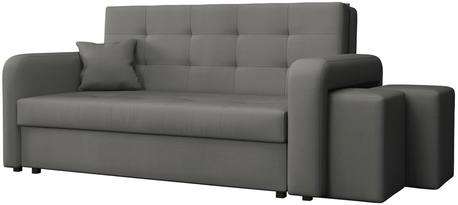 Schlafsofa Viva Home III, Nische für Hocker auf der rechten Seite, Farbe: Manila 16 Bild 1