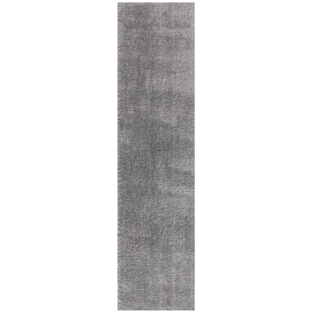 Kadima Design Hochflor-Teppich "Dovel" - Recyceltes Polyester - Nachhaltig & Weich. Farbe: Grau, 60x230 cm Bild 1