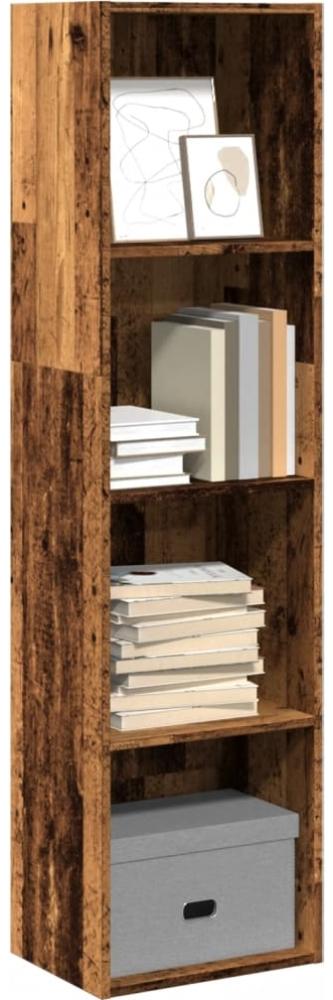 vidaXL Bücherregal Altholz-Optik 40x30x152 cm Holzwerkstoff 857883 Bild 1