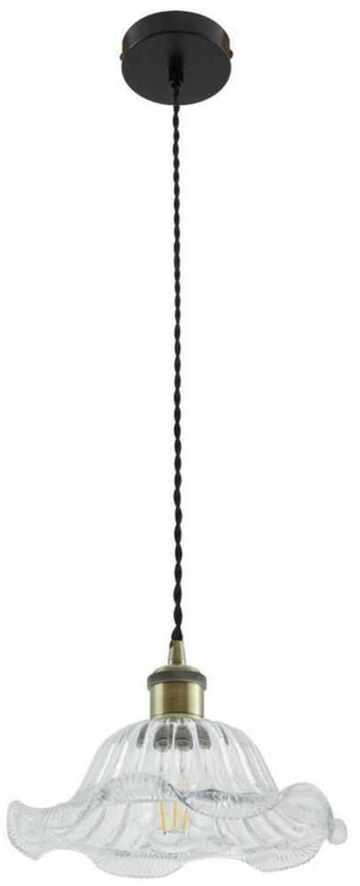 Lindby Hängeleuchte Ludowika, Glas Transparent IP20, 1 x 15 W LED Bild 1