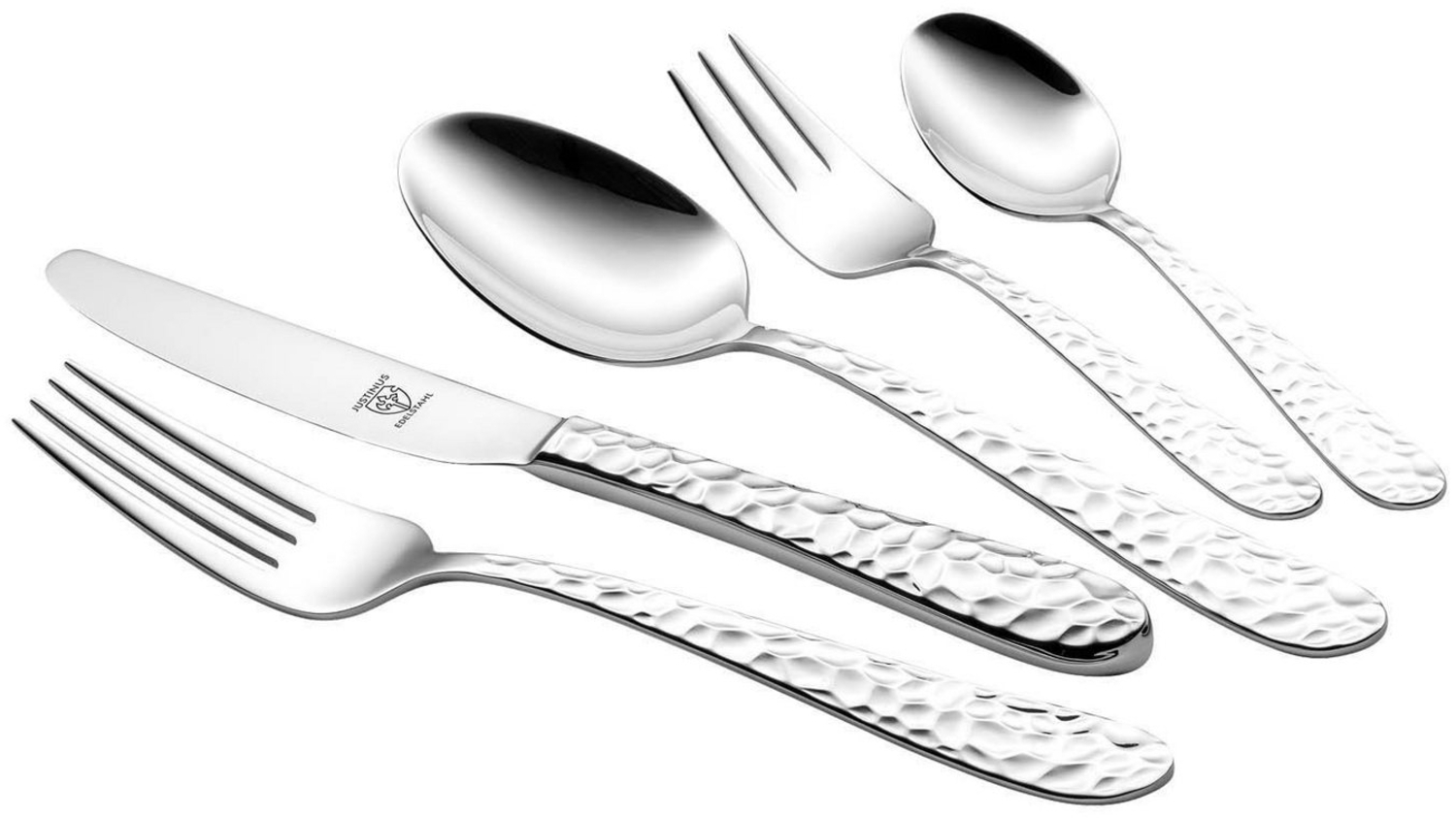 Justinus Besteck-Set INVICTUS, 30-teilig, für 6 Personen, (30-tlg), 6 Personen, Edelstahl 18/10 Bild 1