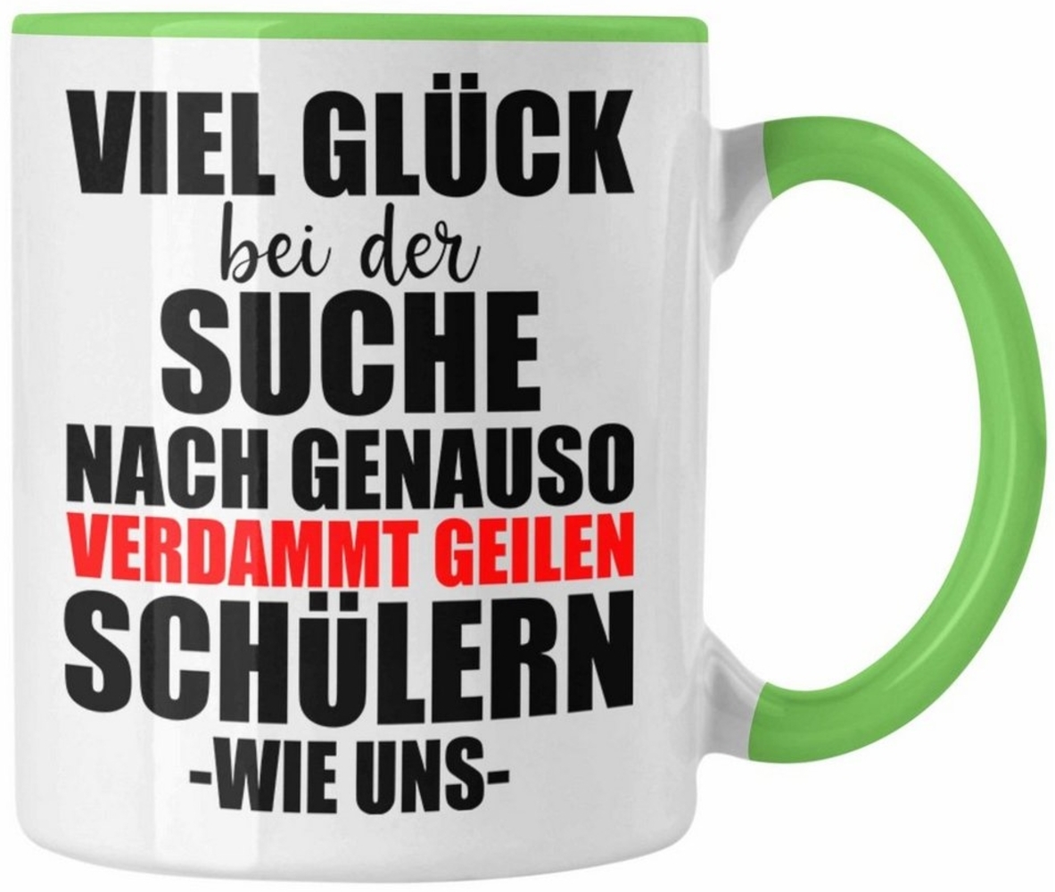 Trendation Tasse Trendation - Lehrerin Lehrer Abschiedsgeschenk Tasse Abschied von Schü Bild 1