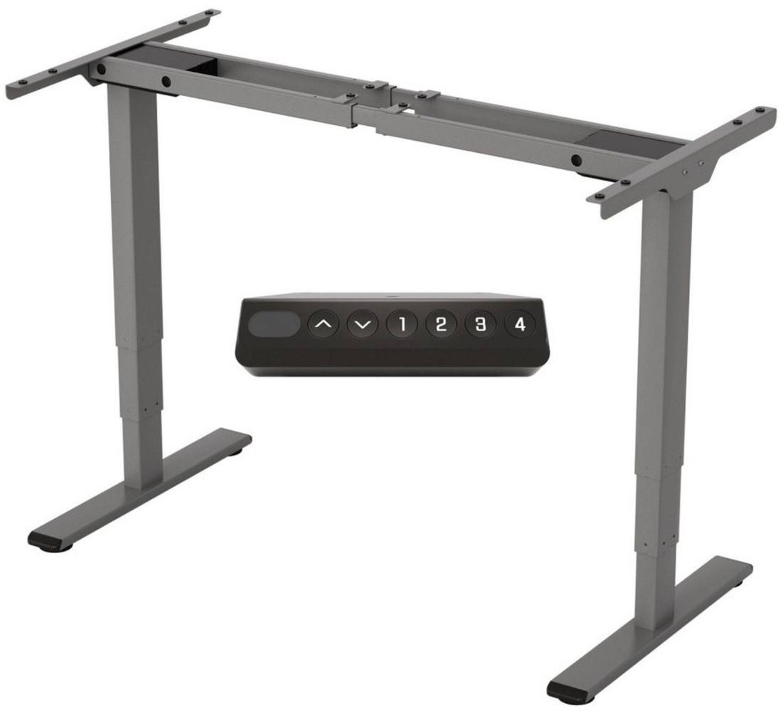 SANODESK Schreibtisch Höhenverstellbares Tischgestell (Mit Memory-Steuerung und Softstart/-Stop), Elektrisch höhenverstellbares Tischgestell, 3-Fach-Teleskop. Bild 1