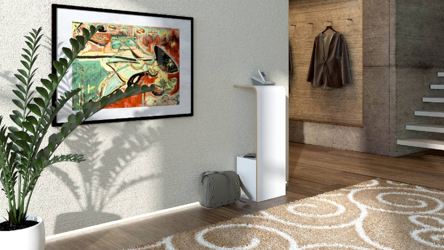 Fon Regal, Weiß Bild 1