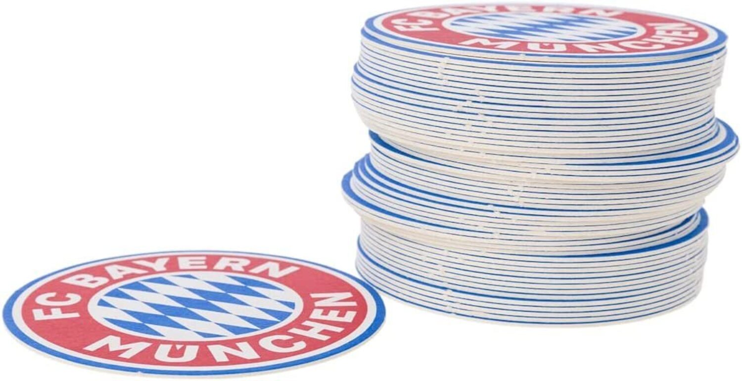 FC Bayern München Bierdeckel Fc Bayern München Bierdeckel Emblem 50St. Bild 1