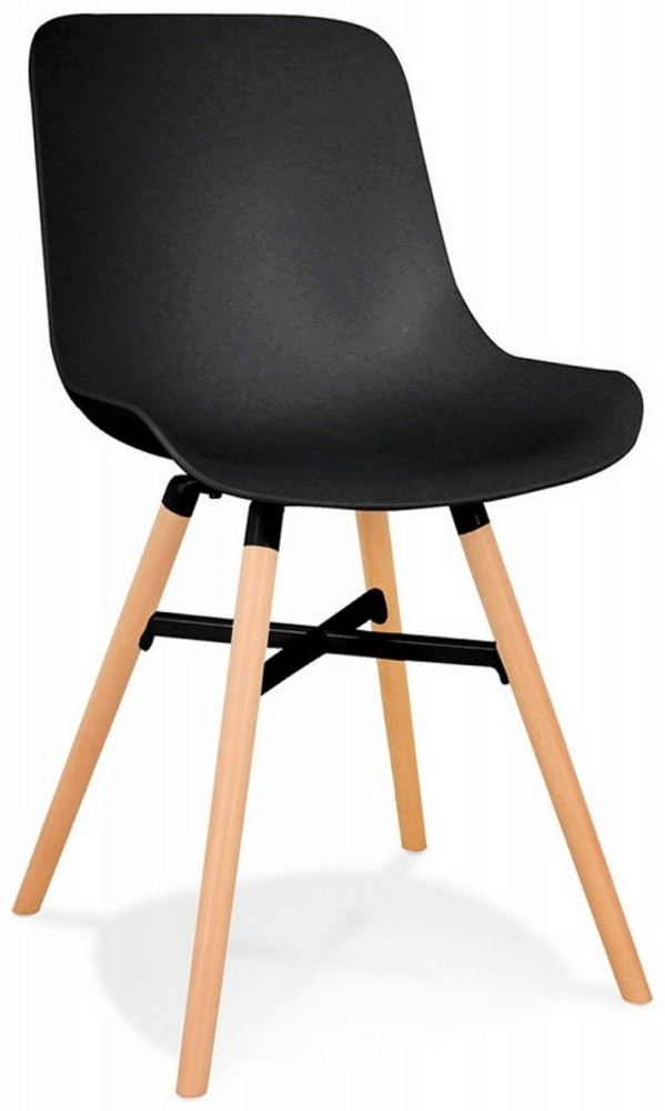 Designerstuhl GLADYS | Der schwarze Designerstuhl GLADYS ist sowohl praktisch als auch ästhetisch und fügt sich problemlos in Ihre Kadima Design Bild 1