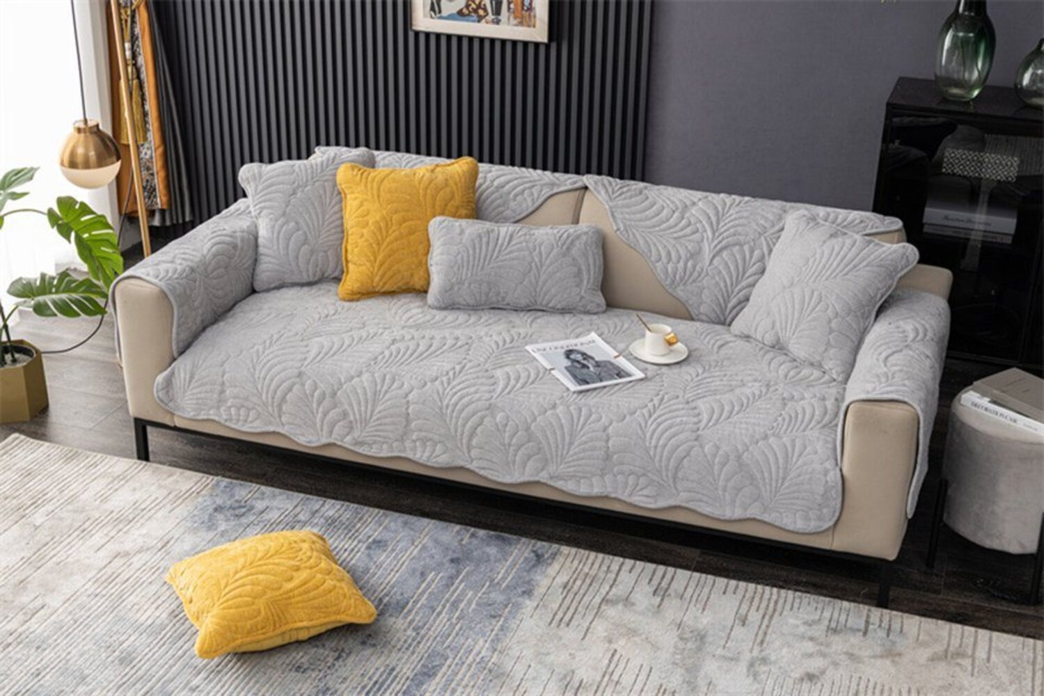 Coonoor Sofaschoner Sofahussen,Anti-rutsch Bild 1