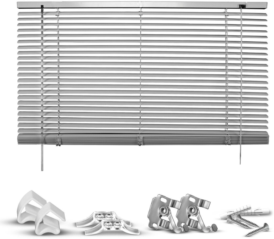 Good Life Jalousie Matti, ohne Bohren, freihängend, Klemmfix-Jalousie aus Aluminium Bild 1