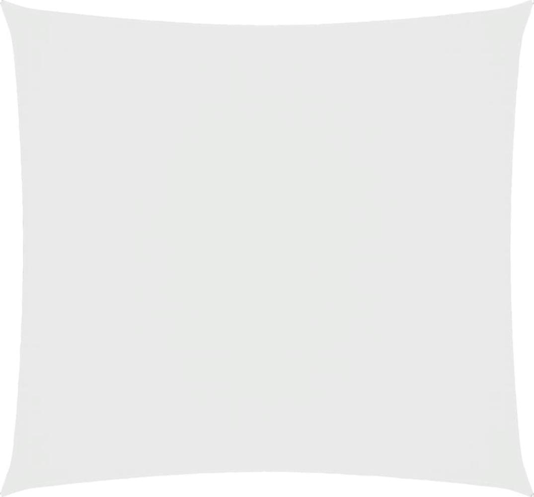 vidaXL Sonnensegel Oxford-Gewebe Quadratisch 7x7 m Weiß 135253 Bild 1