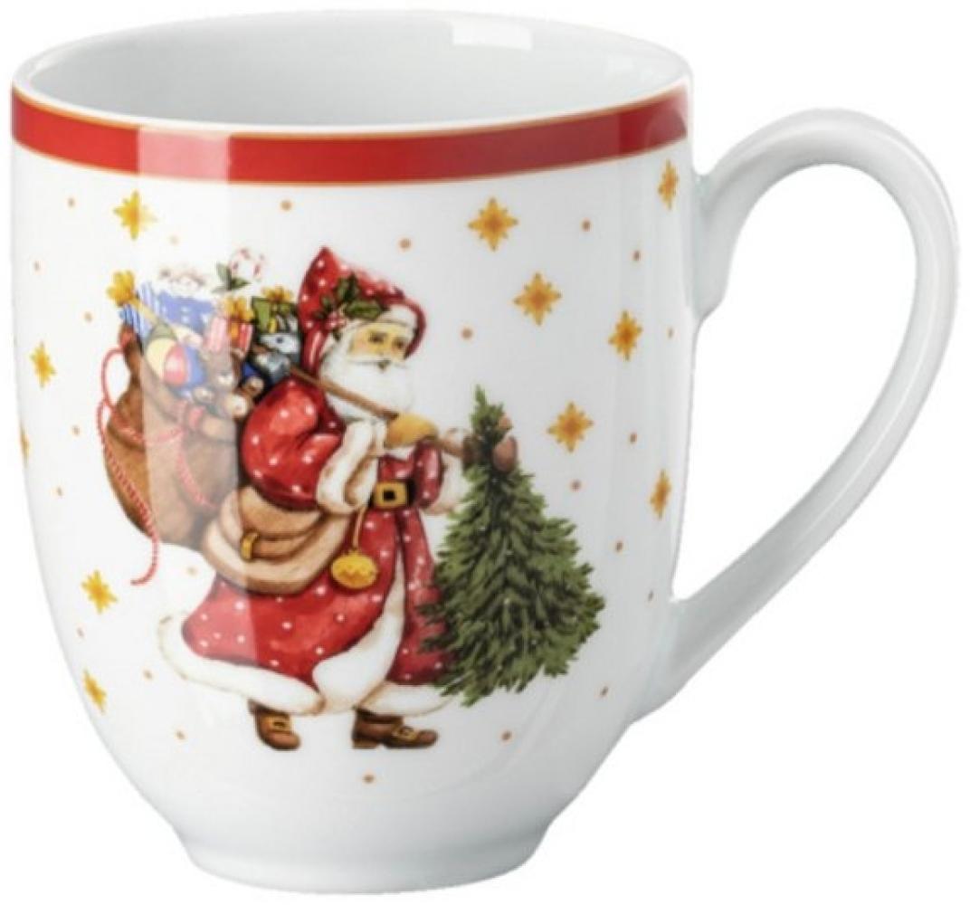 Hutschenreuther Becher mit Henkel Happy Wintertime Red, Tasse, Porzellan, Mehrfarbig, 400 ml, 02488-727471-15505 Bild 1