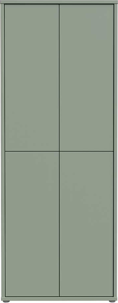 Garderobenschrank Allround / Alice Springs, Holzwerkstoff, Grün, 74 x 192 x 35 cm Bild 1