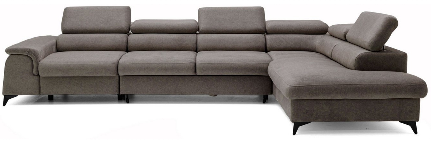 NEXT COLLECTION Ecksofa Ecksofa mit verstellbaren Kopfstützen PLAZA MAXI Bild 1