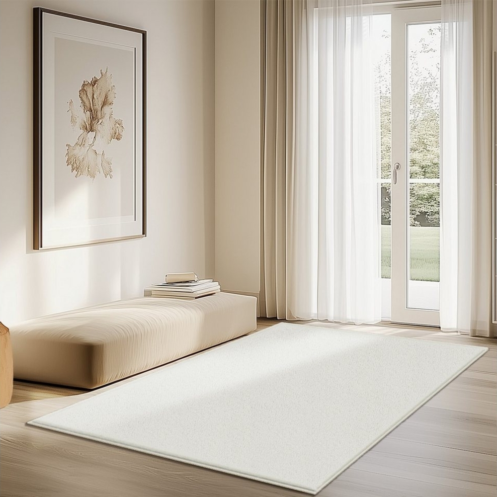 Topfinel Teppich rechteckig, Wohnzimmer Teppich modern rutschfest, Kundenliebling, Höhe: 10 mm, waschbarer Bestseller Bild 1
