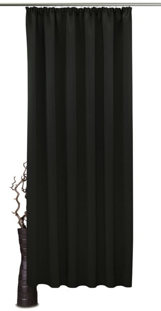 VHG Verdunkelungsvorhang Leon, Kräuselband (1 St), verdunkelnd, Polyester, Verdunklungsvorhang Bild 1