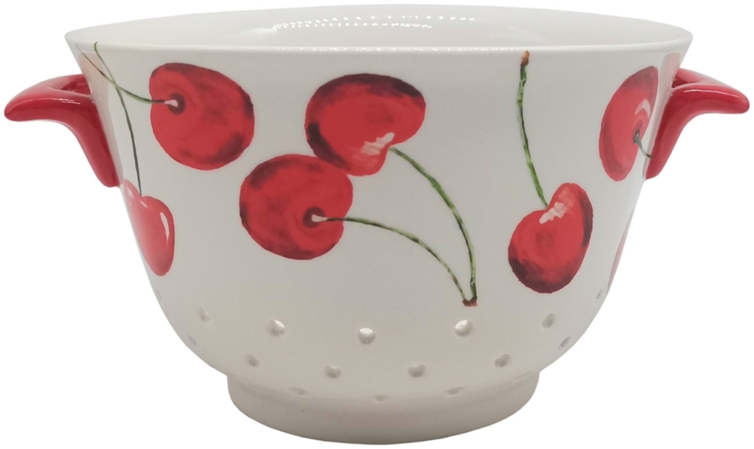 Neuetischkultur Küchensieb Küchensieb Keramik gemustert, Keramik, (Stück, 1-St, 1 Küchensieb), Seiher Bild 1