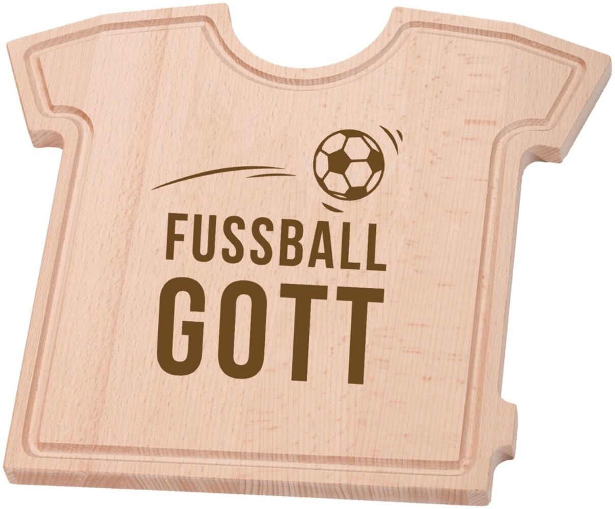 Neuetischkultur Fußballgott Frühstücksbrettchen Bild 1