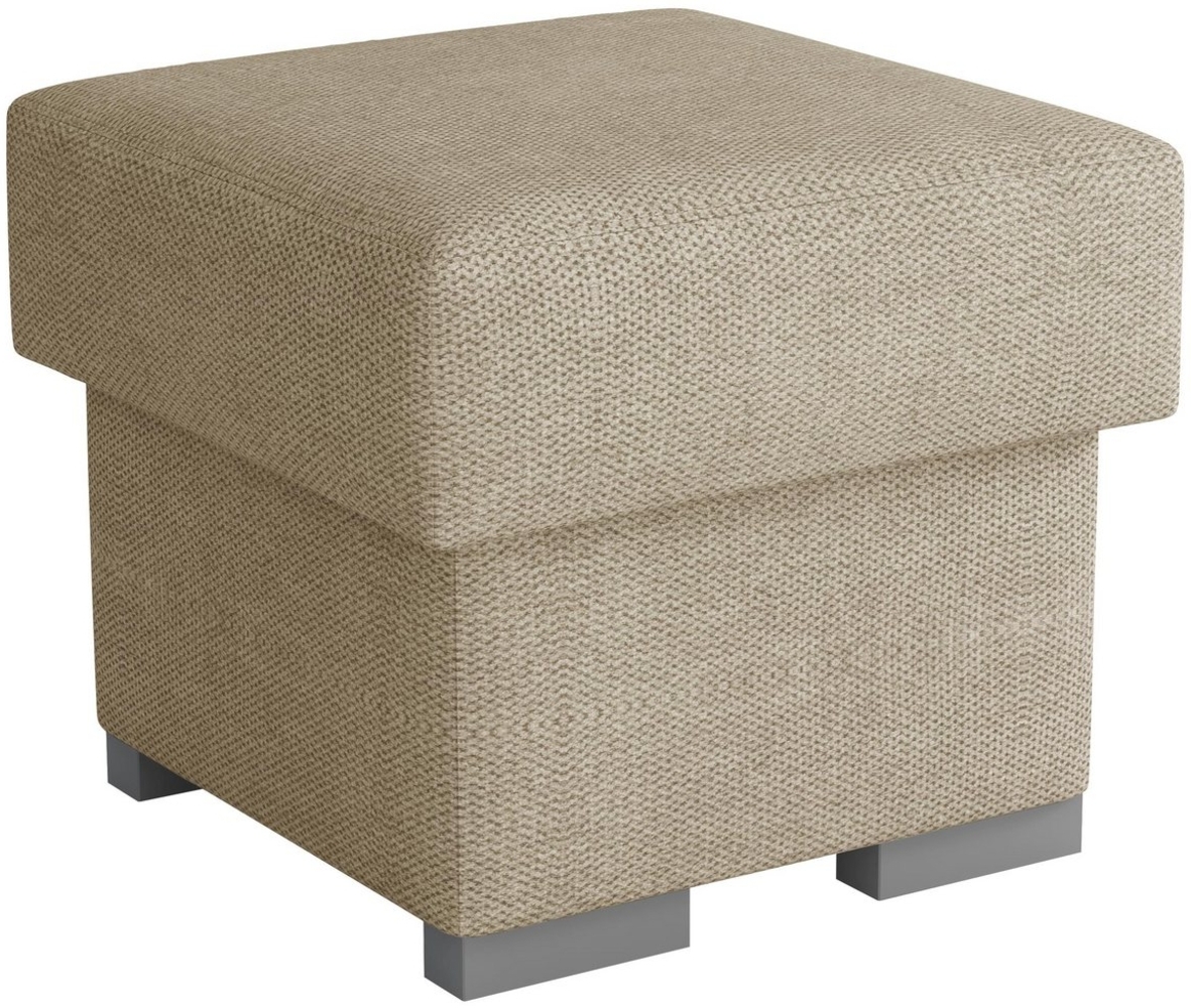 Polsterhocker Apollo mit Stauraum (Farbe: Crown 02) Bild 1
