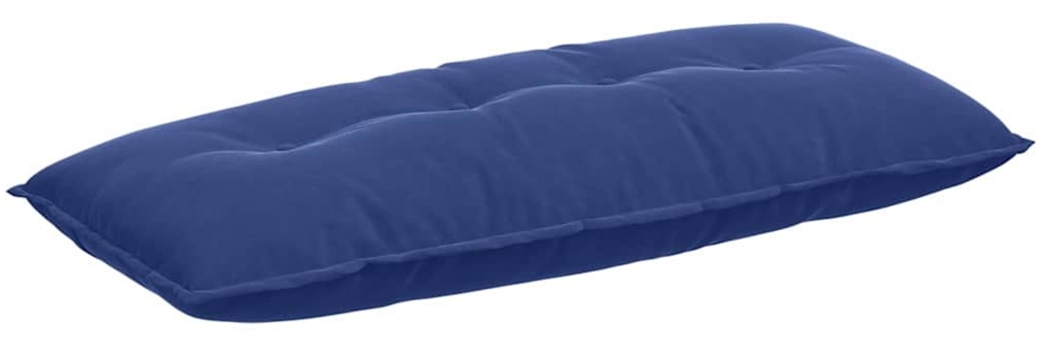 vidaXL Rückenkissen Polizeiblau 120 x 50 cm Cordstoff 42014815 Bild 1