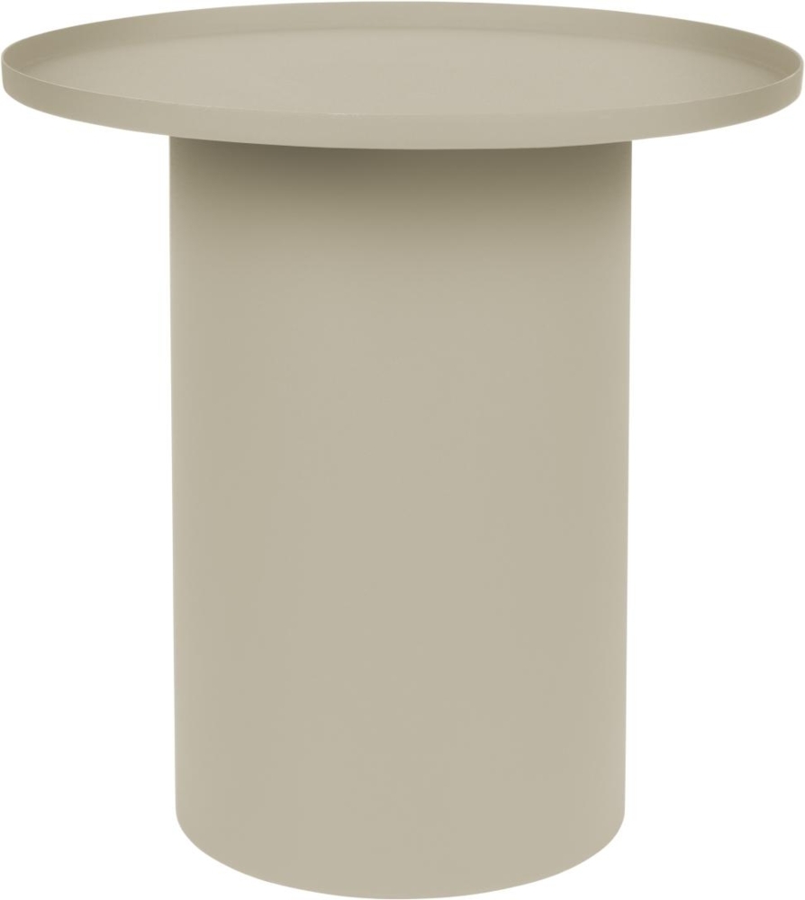 Beistelltisch Sverre II - Beige matt, 45,5x45 cm Bild 1