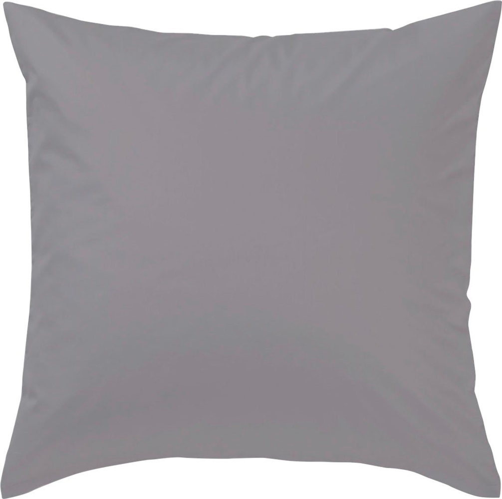 Curt Bauer Uni-Mako-Satin Bettwäsche Mattsilber Bild 1