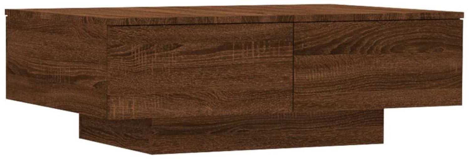 Couchtisch Braun Eichen-Optik 90 x 60 x 31 cm Holzwerkstoff [815197] Bild 1