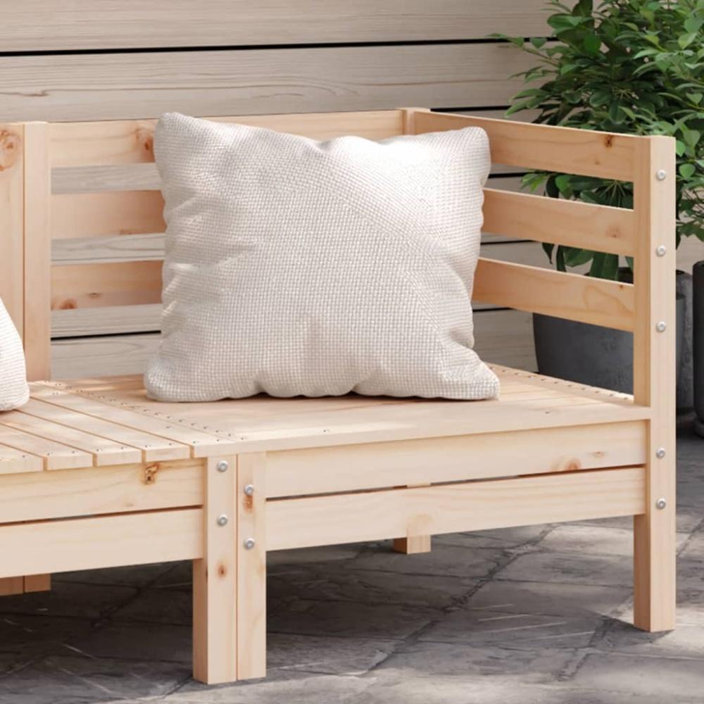 vidaXL Garten-Ecksofa Massivholz Kiefer Bild 1