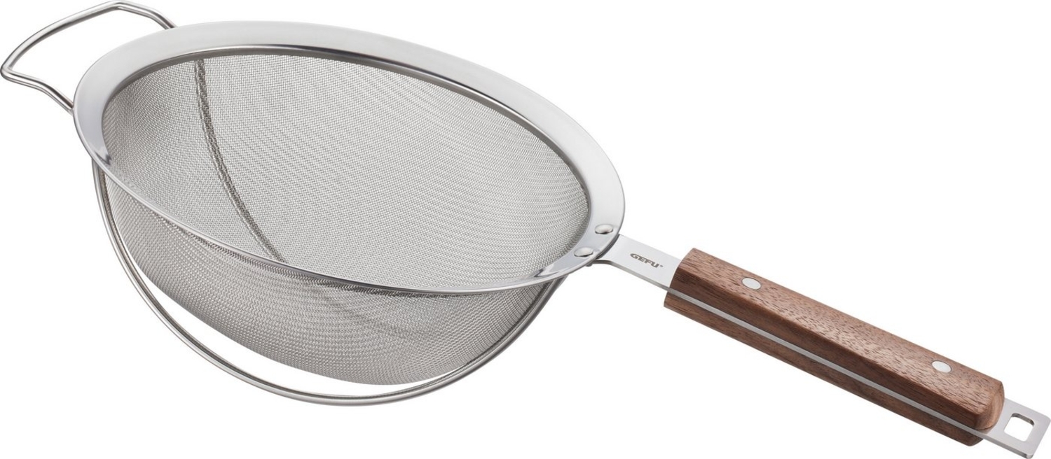 GEFU Küchensieb Sieb mit Holzgriff PASSO, 20 cm Bild 1
