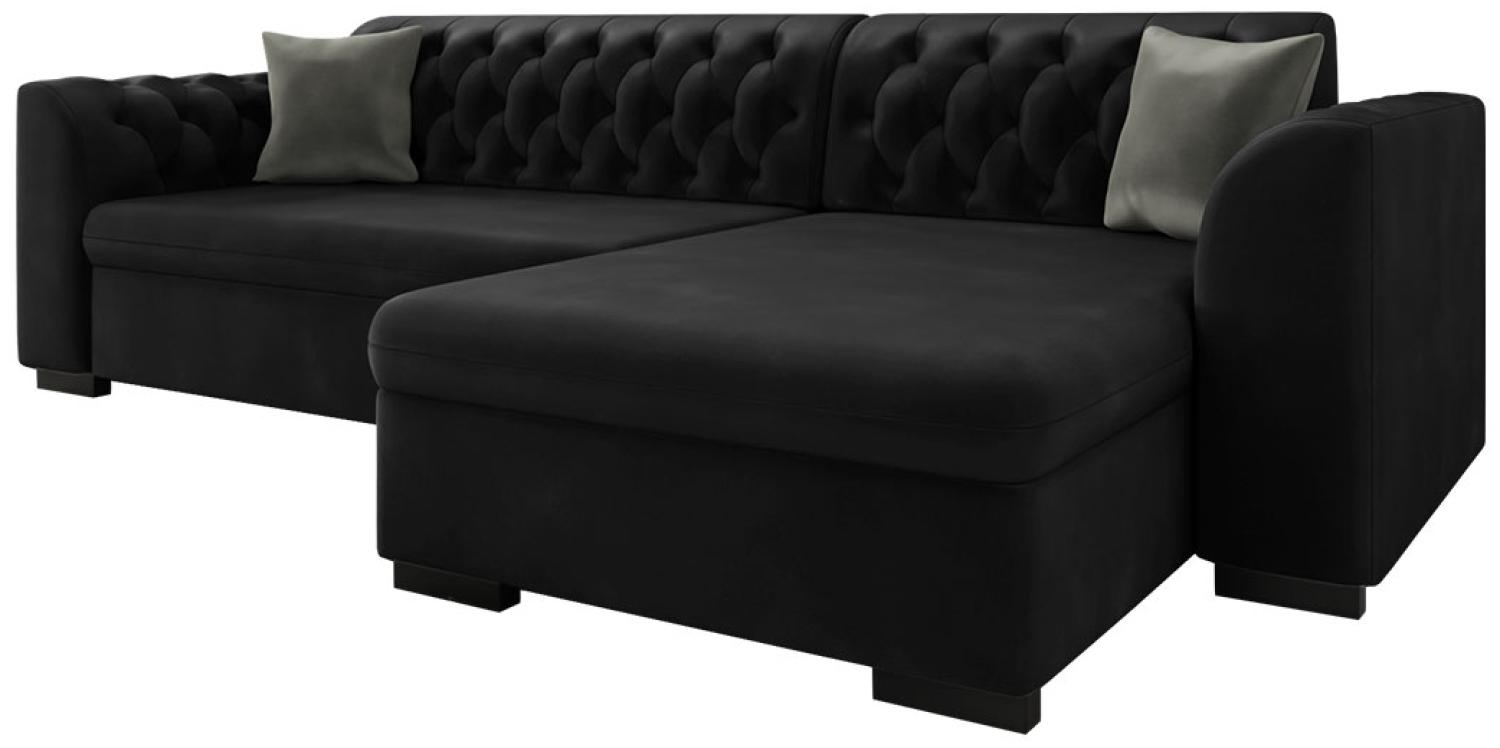 Ecksofa Lerito (Magic Velvet 2219 + Magic Velvet 2217, Seite: Rechts) Bild 1