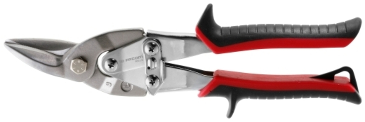 Facom Blechschere "Luftfahrt" rot links Bild 1