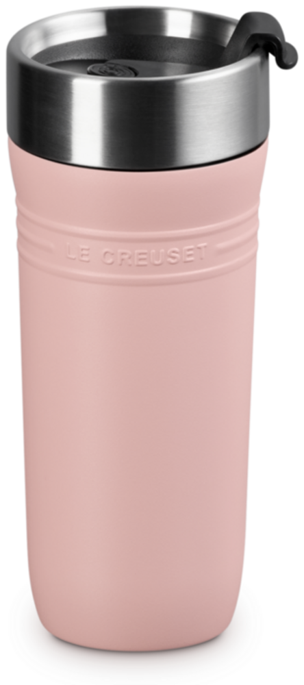 Le Creuset Thermobecher 350ml Shell Pink Edelstahl Bild 1