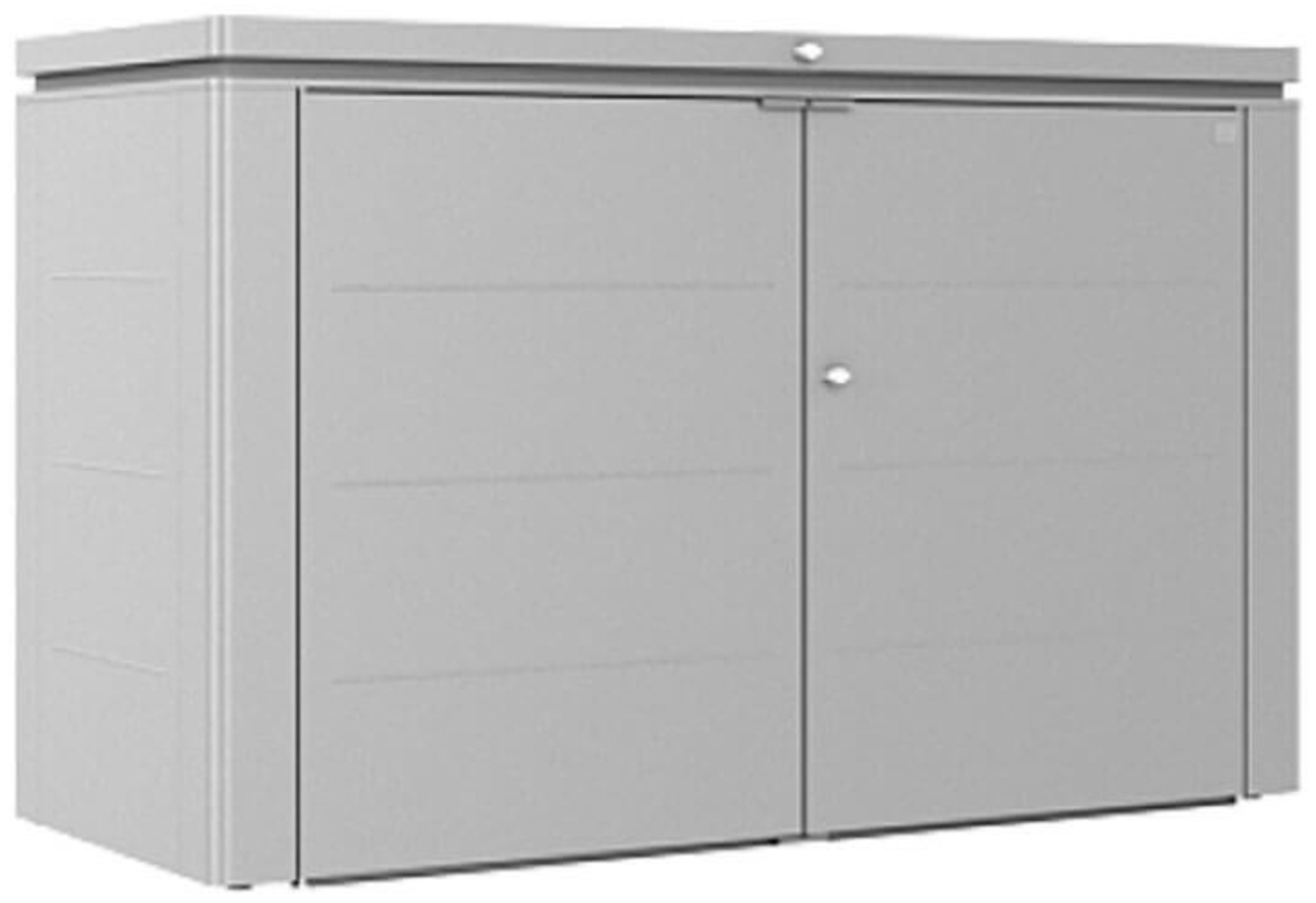 Biohort HighBoard, 200: 200 x 84 x 127 (b x t x h) cm, silber-metallic Bild 1