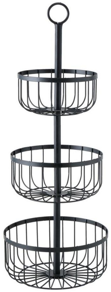 Boltze Cobo Etagere schwarz 60cm Bild 1