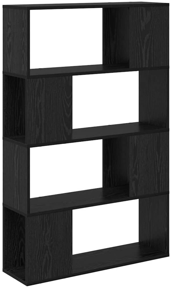 vidaXL TV-Schrankset Schwarz 80 x 24 x 125 cm Holzwerkstoff 875202 Bild 1