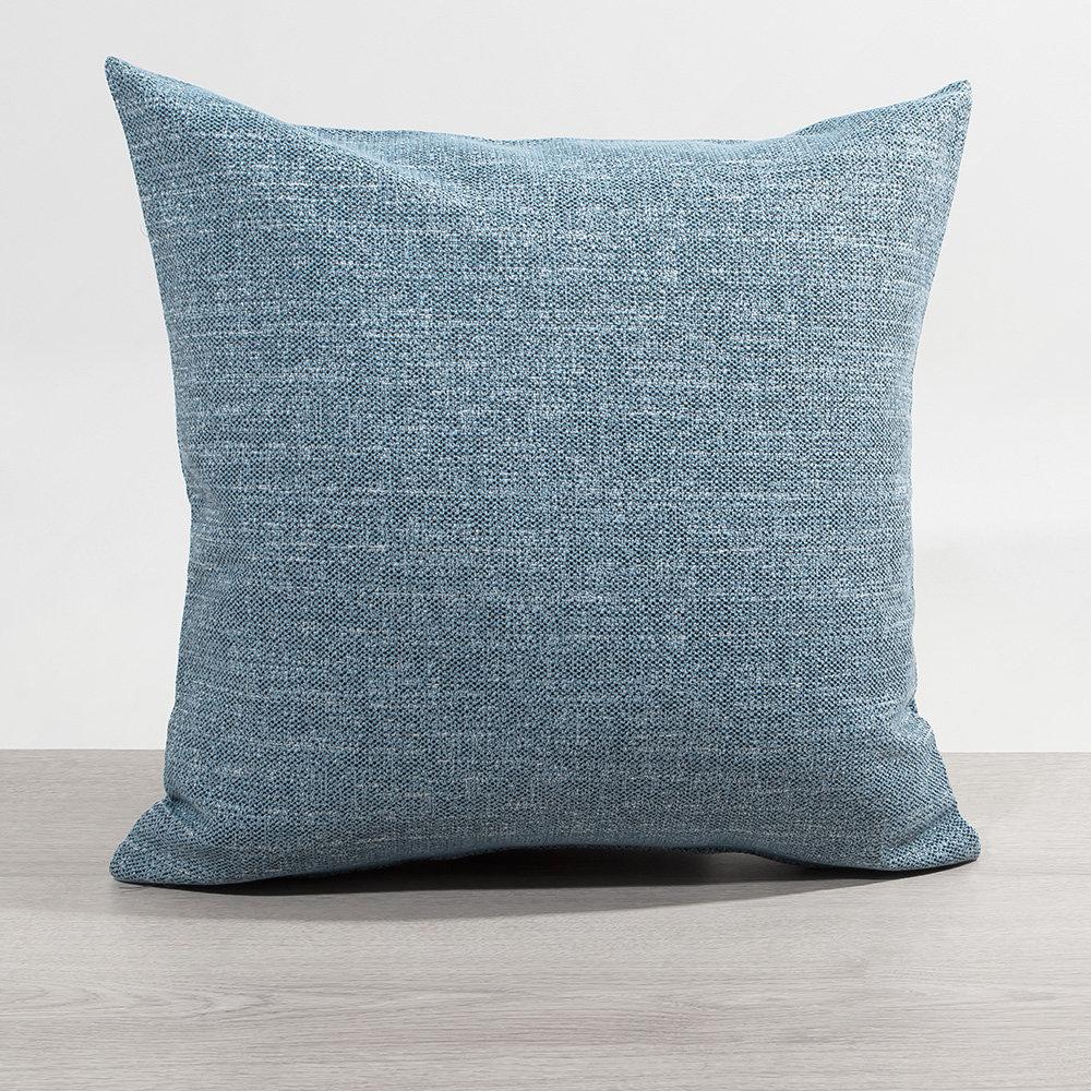 Kissen Deko von Lysel - blau Batna 48x48 Baumwolle Polyester kissenbezug Dekokissen Bild 1