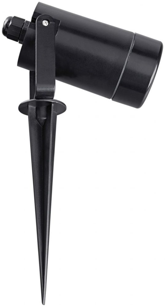Heitronic Nr. 500951-HE Erdspießstrahler Burano schwarz GU10 IP44 Bild 1