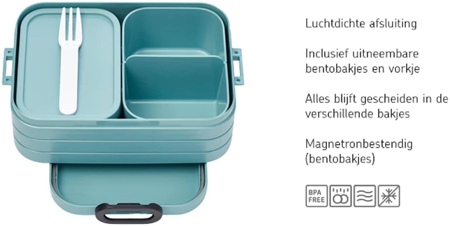 Mepal bento lunchbox take a break midi - nordic sage Bild 1