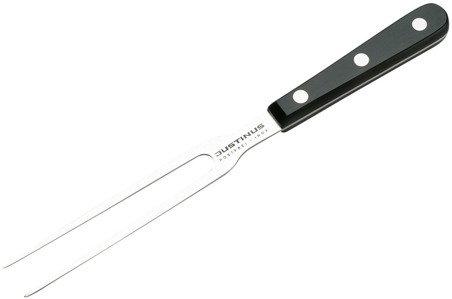 Justinus Fleischgabel KÜCHENCHEF, L 26 cm, Edelstahl, Griff aus Bakelit, Spülmaschinengeeignet Bild 1