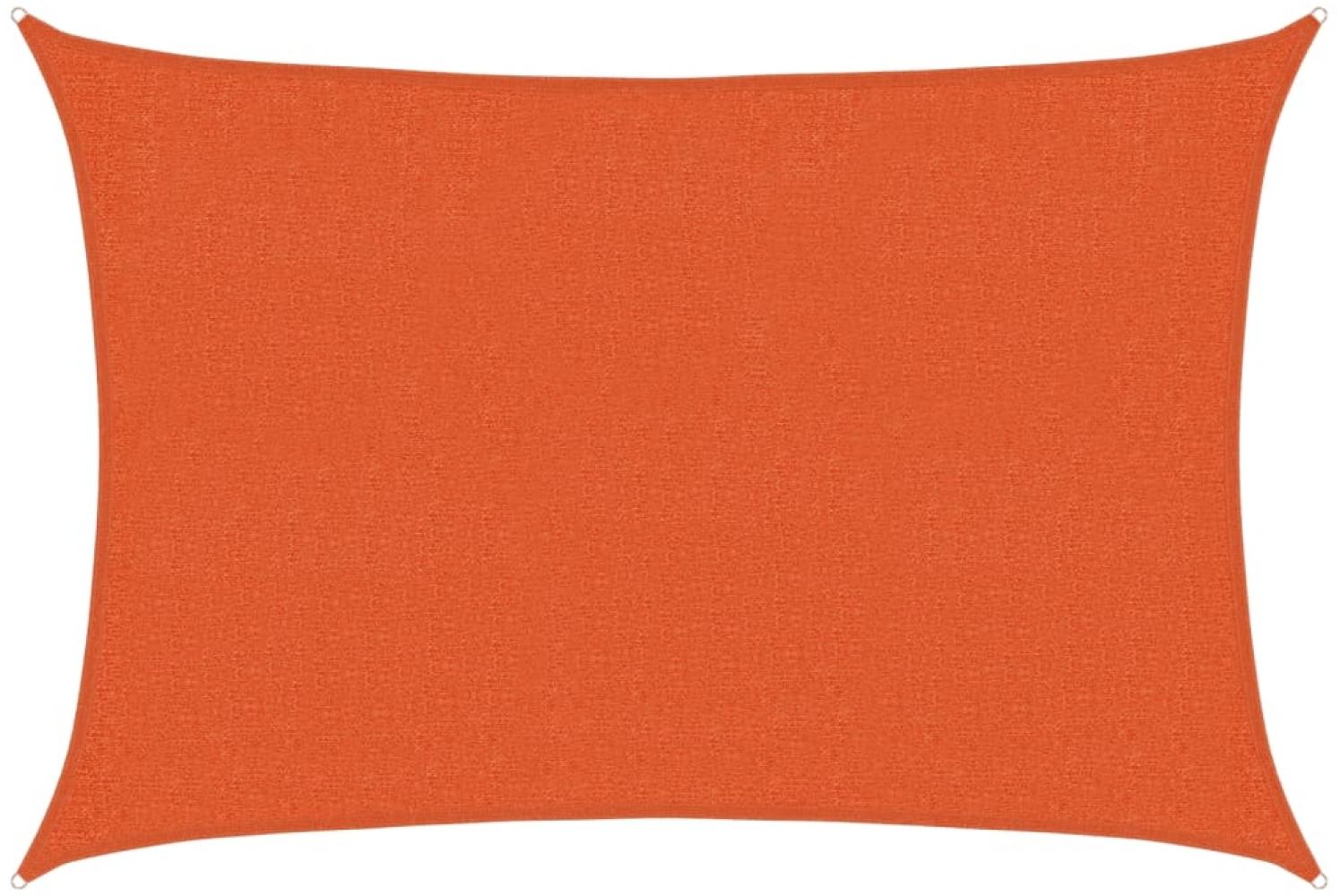 vidaXL Sonnensegel 160 g/m² Orange 2x2,5 m HDPE 311666 Bild 1