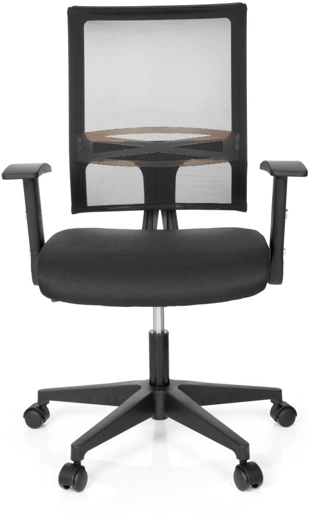 hjh OFFICE Home Office Bürostuhl OFFICE R8 Stoff/Netzstoff Schwarz Bild 1