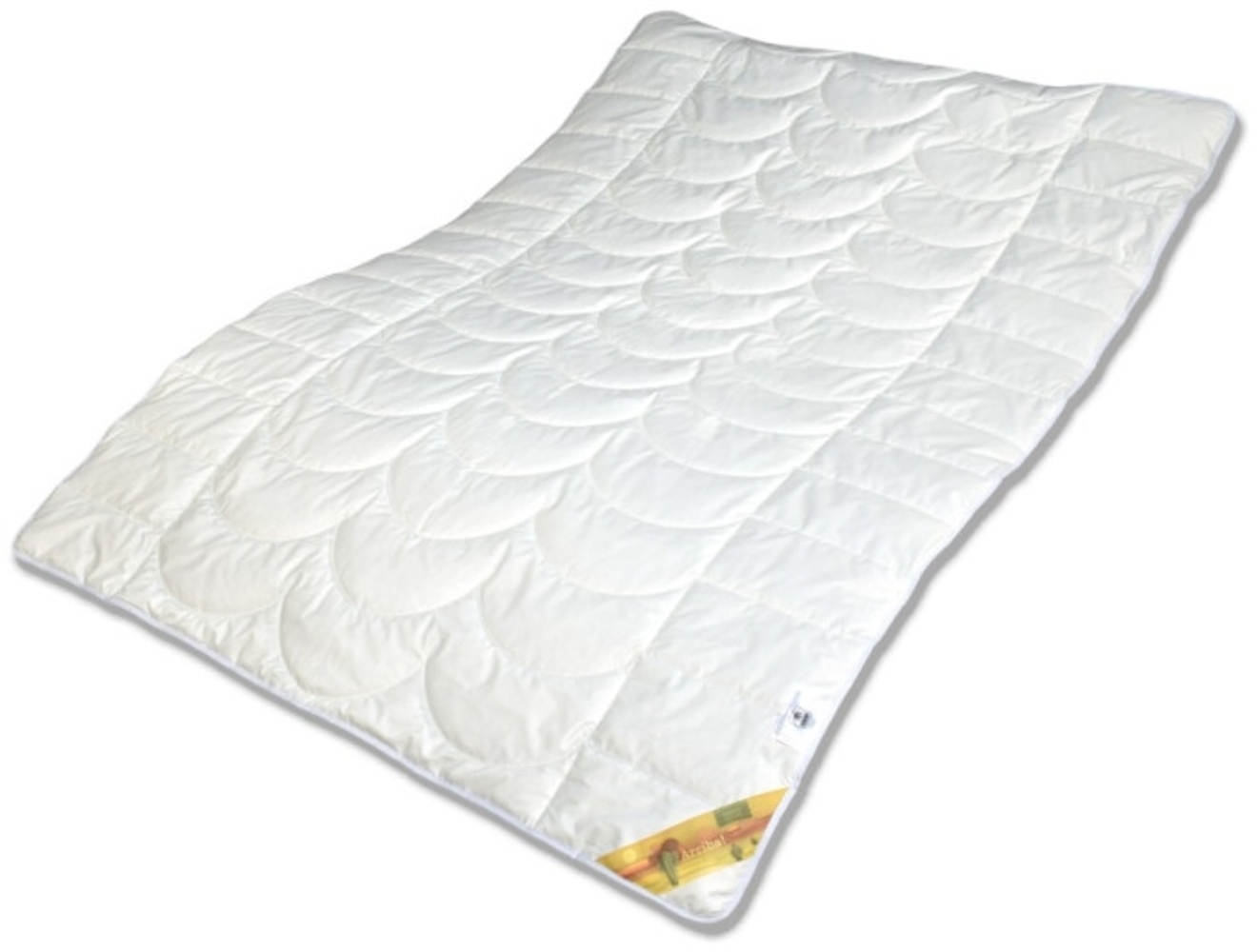 Hanf Sommer Bettdecke - Extra-Leicht Steppbett - Garanta BIO Cotton GOTS 200x200 cm Bild 1