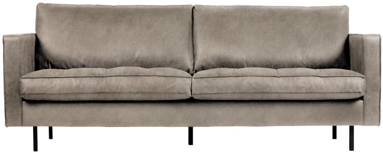 Sofa Rodeo "Classic" 2,5-Sitzer - Lederoptik Elephant Skin Bild 1