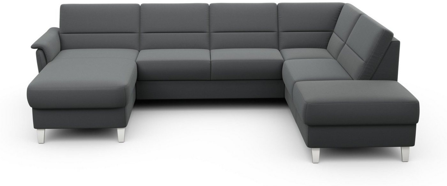 sit&more Wohnlandschaft Palmera U-Form, Federkern, wahlweise mit Bettfunktion und mit/ohne Stauraum Bild 1