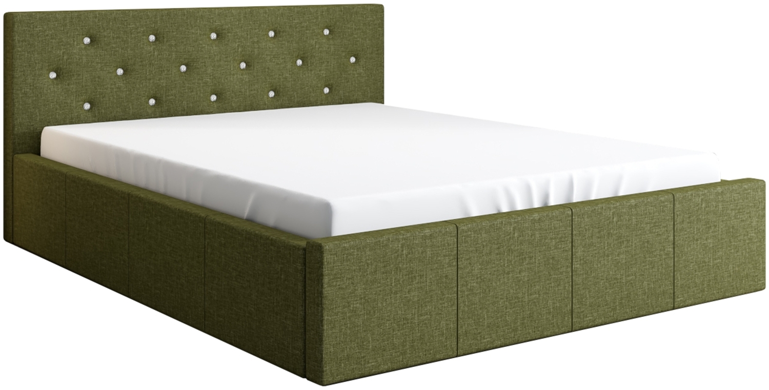 Polsterbett SKIDI , OLIVE 8, 120 x 200 Bild 1