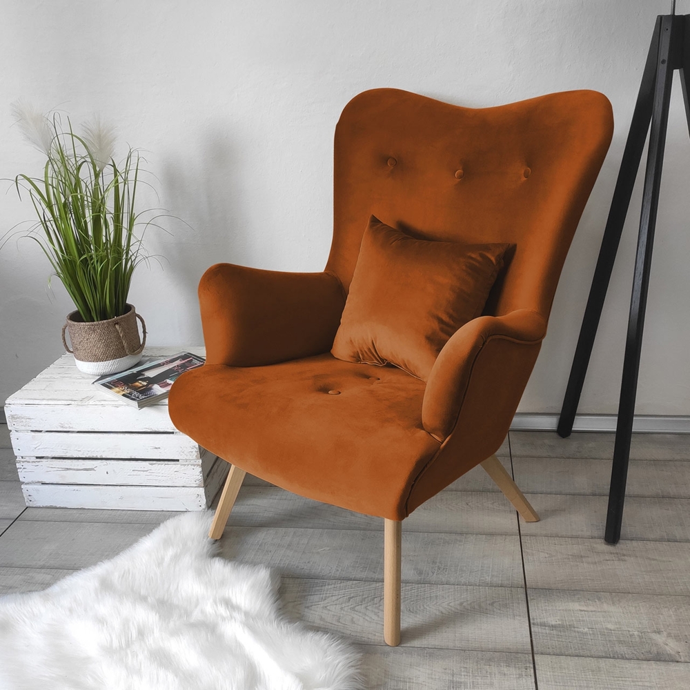 Sessel Hosul, Farbe: Magic Velvet 2213 Bild 1