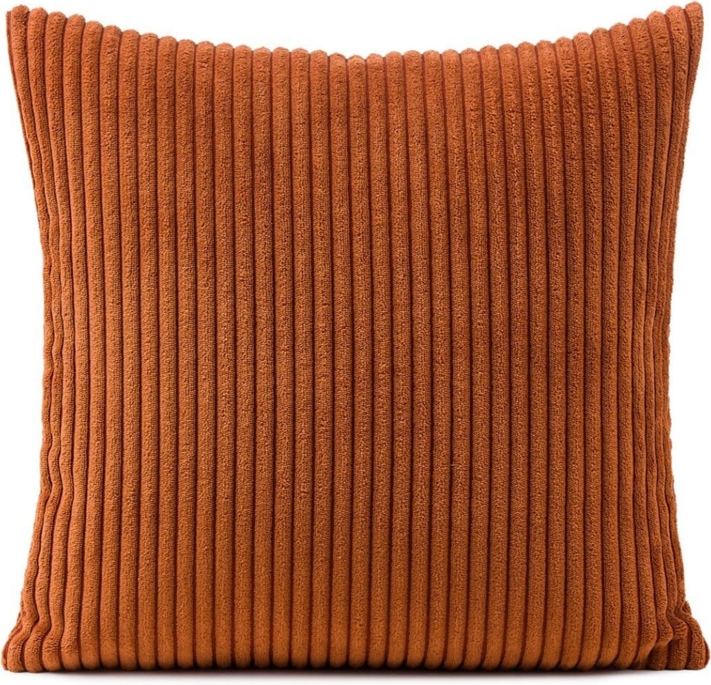 Gözze Kissenhülle ANAFI, Zimtfarben, Polyester, Cordoptik, 50x50 cm, (1 Stück) Bild 1