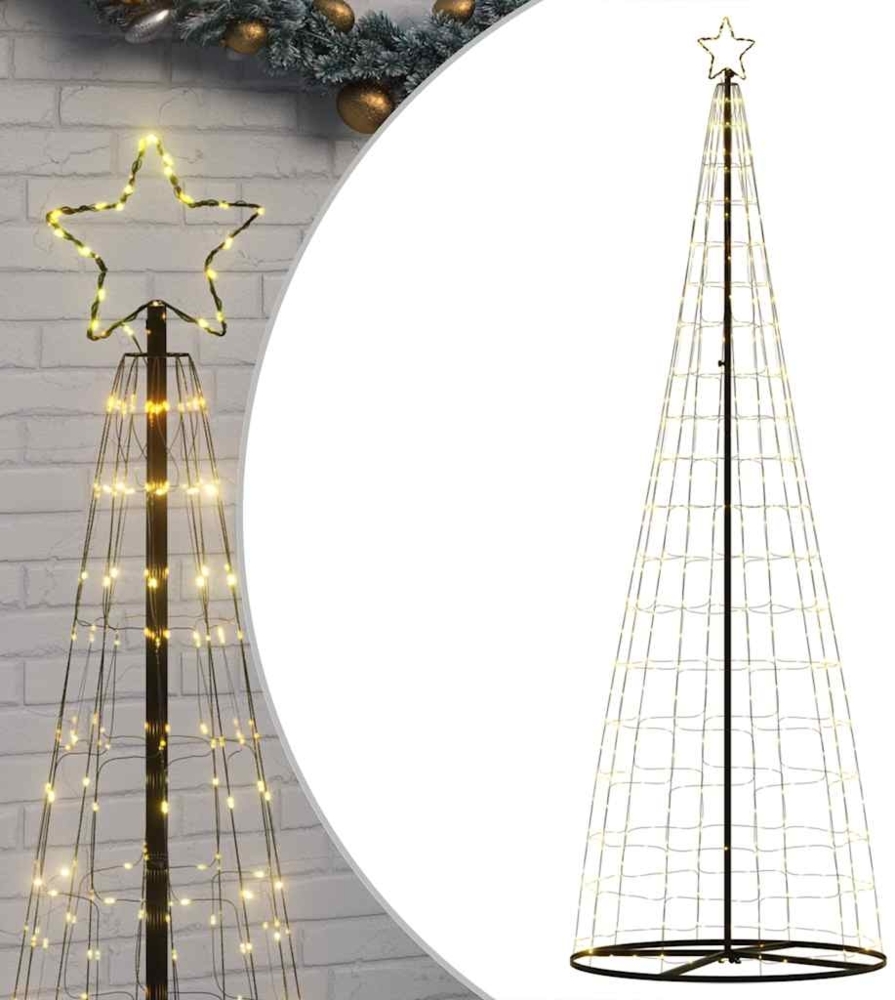 vidaXL LED Tannenbaum 550 LEDs Warmweiß 304 cm 4016452 Bild 1