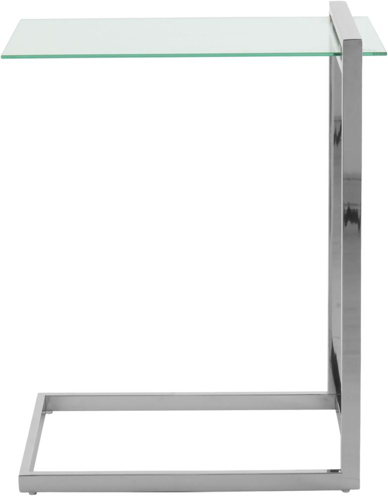 Beistelltisch Luciana 225 Klar / Silber Bild 1