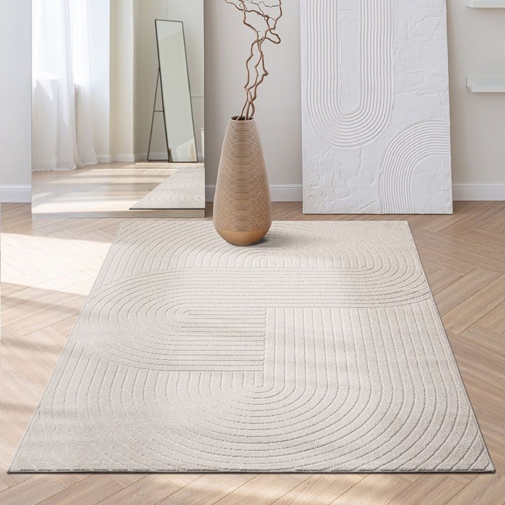 the carpet Teppich Santo Plus, rechteckig, Höhe: 5 mm, Plus moderner robuster In und Outdoor Teppich Bild 1