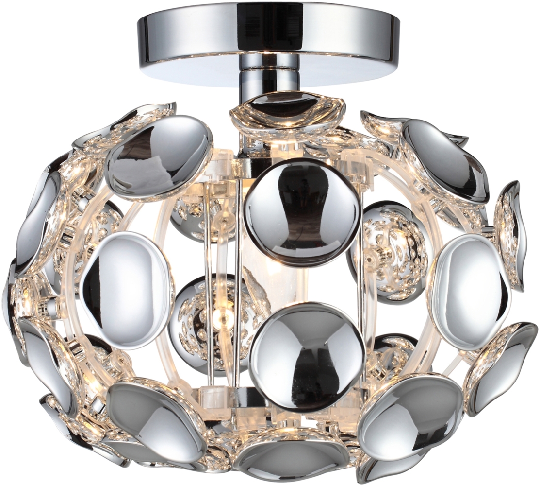 Deckenlampe BRILLA 10.982.25.01 Ø25CM Chrom Metall Acryl Bild 1